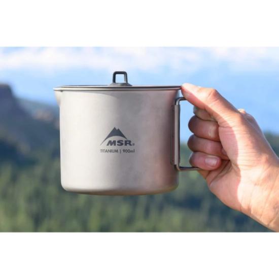 Prekės „Turistinis puodas MSR Titan Kettle 900 mL“ paveikslėlis