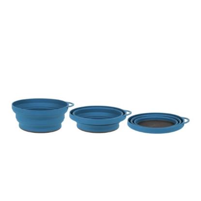 Prekės „Sulankstomas dubenėlis Lifeventure Ellipse Flexi-Bowl - Tamsiai mėlyna“ paveikslėlis