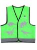 Prekės „Šviesą atspindinti vaikiška liemenė LittleLife Hi Vis Green Dinosaur - S“ paveikslėlis