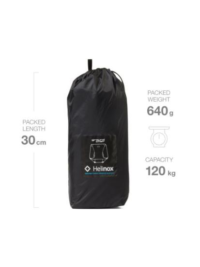 Prekės „Turistinė kėdė Helinox Ground Chair - Juoda“ paveikslėlis
