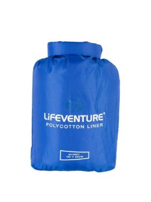 Prekės „Miegmaišio įdėklas Lifeventure PolyCotton Sleeping Bag Liner - Stačiakampis“ paveikslėlis