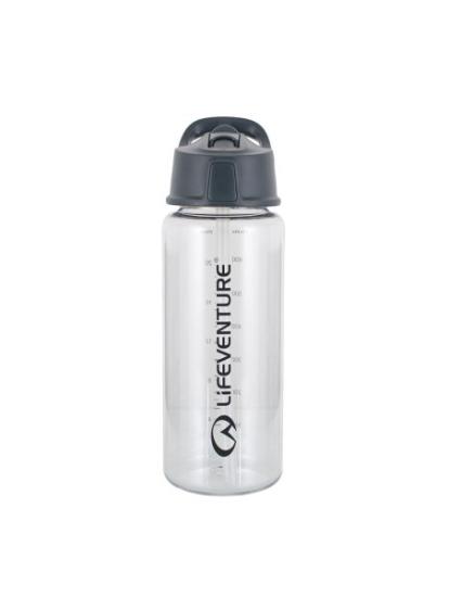 Prekės „Gertuvė Lifeventure Flip Top Water Bottle 750 ml - Pilka“ paveikslėlis