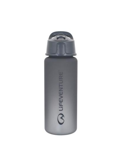 Prekės „Gertuvė Lifeventure Flip Top Water Bottle 750 ml - Pilka“ paveikslėlis