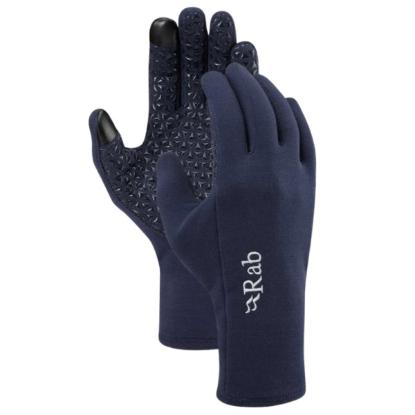 Prekės „Vyriškos pirštinės Rab Power Stretch Contact Grip Glove - Tamsiai mėlyna, M“ paveikslėlis