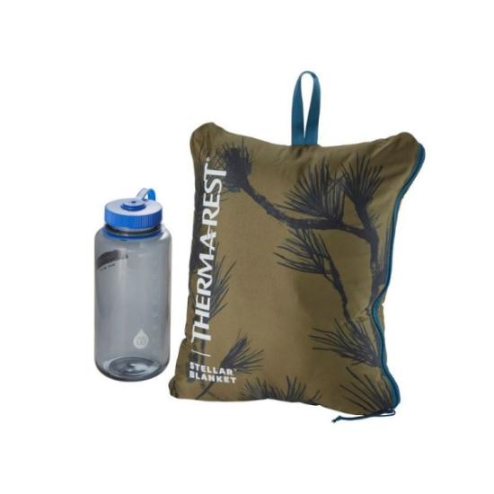 Prekės „Kelioninė antklodė Therm-a-Rest Stellar Blanket - Chaki su pušimis“ paveikslėlis