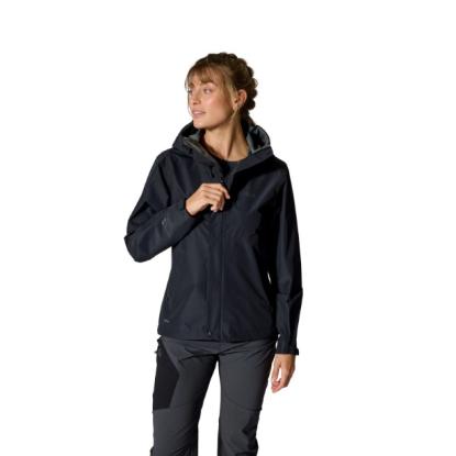 Prekės „Moteriška striukė nuo lietaus Rab Downpour Eco Jacket - Juoda, XL“ paveikslėlis