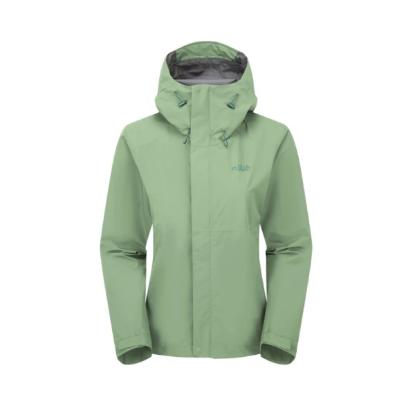 Prekės „Moteriška striukė nuo lietaus Rab Downpour Eco Jacket - Salotinė, M“ paveikslėlis