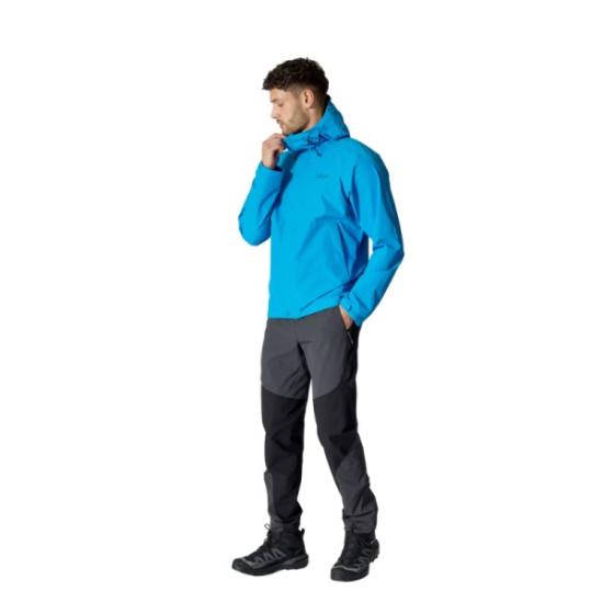 Prekės „Vyriška striukė nuo lietaus Rab Downpour Eco Jacket - Šviesiai ruda, XXL“ paveikslėlis