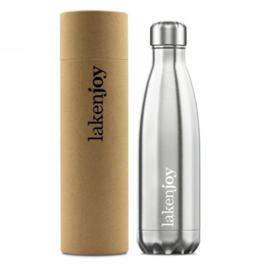 Prekės „Įvairių spalvų termo gertuvė LakenJoy Thermo Bottle 0,5 l - Aliuminio“ paveikslėlis