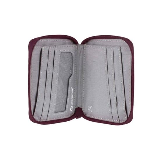 Prekės „Piniginė Lifeventure RFiD Bi-Fold Recycled - Violetinė“ paveikslėlis