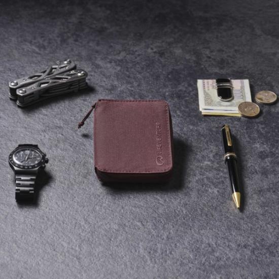 Prekės „Piniginė Lifeventure RFiD Bi-Fold Recycled - Violetinė“ paveikslėlis