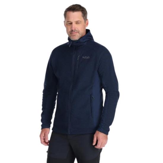 Prekės „Vyriškas džemperis Rab Capacitor Hoody - Deep ink, M“ paveikslėlis