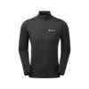 Prekės „Vyriški termo marškinėliai Montane Dart Thermo Zip Neck - Juoda, M“ paveikslėlis