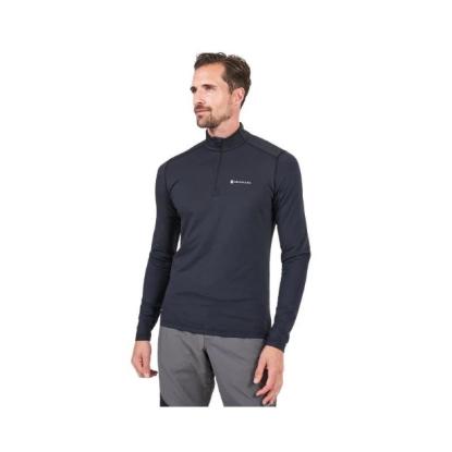 Prekės „Vyriški termo marškinėliai Montane Dart Thermo Zip Neck - Juoda, M“ paveikslėlis