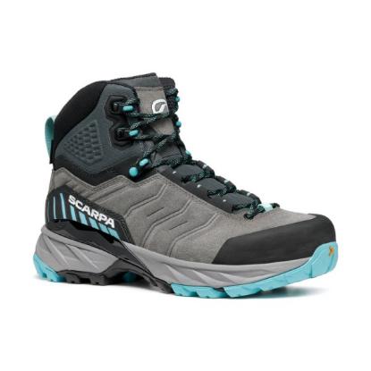 Prekės „Moteriški žygio batai Scarpa Rush TRK GTX - Pilka (midgray-aqua), 37“ paveikslėlis