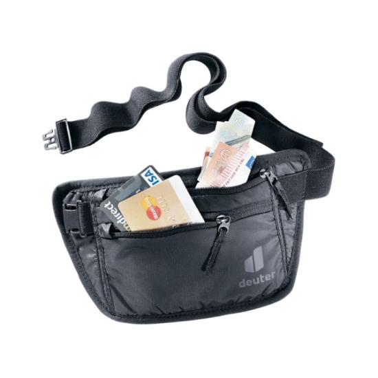 Prekės „Piniginė ant liemens Deuter Security Money Belt I - Juoda“ paveikslėlis