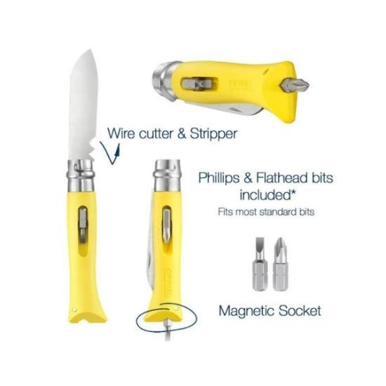 Prekės „Kišeninis meistro peilis Opinel Nr. 9 - Geltona“ paveikslėlis