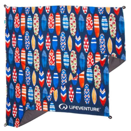 Prekės „Patiesalas Lifeventure Picnic Blanket - Mėlyna“ paveikslėlis