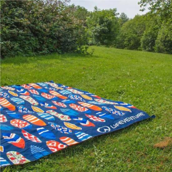 Prekės „Patiesalas Lifeventure Picnic Blanket - Mėlyna“ paveikslėlis