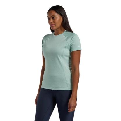 Prekės „Moteriški marškinėliai Montane Dart T-Shirt - Šviesiai žalia, XL“ paveikslėlis