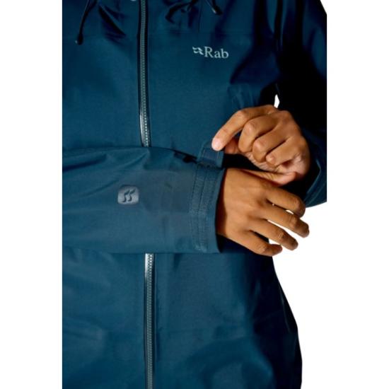 Prekės „Moteriška striukė Rab Kangri GTX Jacket - Tamsiai mėlyna, M“ paveikslėlis