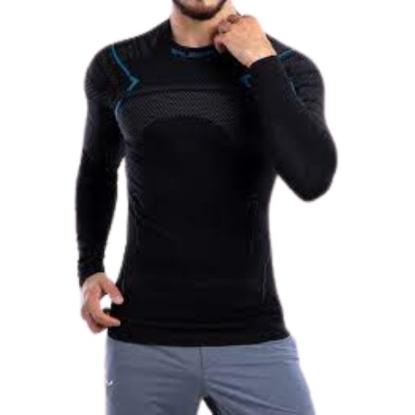 Prekės „Vyr. termo marškinėliai Brubeck Thermo Men's Sweatshirt - Juoda, XL“ paveikslėlis