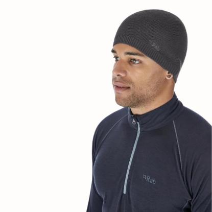 Prekės „Kepurė Rab Merino Beanie - Tamsiai pilka“ paveikslėlis