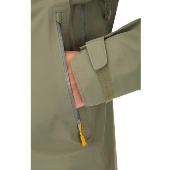 Prekės „Vyriška striukė nuo lietaus Rab Firewall Jacket - Juoda, S“ paveikslėlis