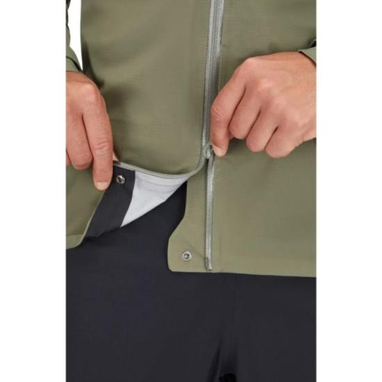 Prekės „Vyriška striukė nuo lietaus Rab Firewall Jacket - Juoda, S“ paveikslėlis