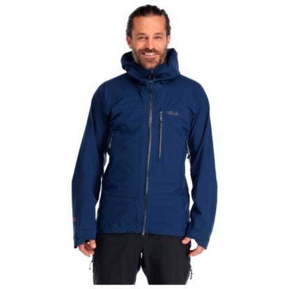 Prekės „Vyriška striukė nuo lietaus Rab Firewall Jacket - Mėlyna, XL“ paveikslėlis