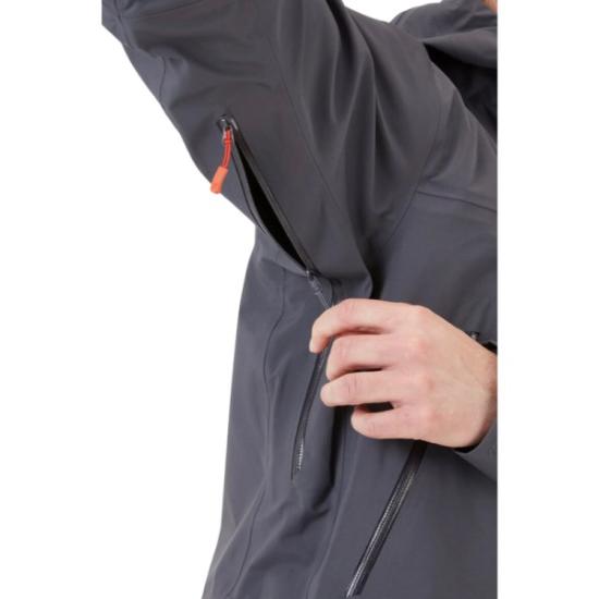 Prekės „Vyriška striukė Rab Kangri GTX Jacket - Mėlyna, XL“ paveikslėlis