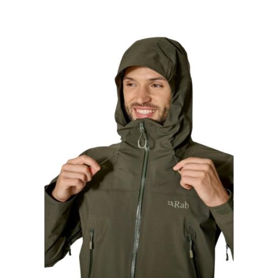 Prekės „Vyriška striukė Rab Kangri GTX Jacket - Tamsiai mėlyna, S“ paveikslėlis