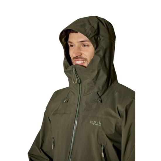 Prekės „Vyriška striukė Rab Kangri GTX Jacket - Raudona, M“ paveikslėlis