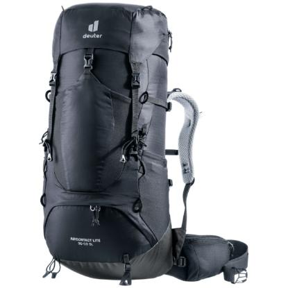 Prekės „Kuprinė Deuter Aircontact Lite 35+10 SL - Juoda/grafito (black/graphene),“ paveikslėlis