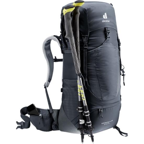 Prekės „Kuprinė Deuter Aircontact Lite 35+10 SL - Juoda/grafito (black/graphene),“ paveikslėlis