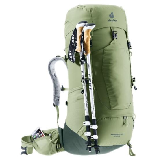 Prekės „Kuprinė Deuter Aircontact Lite 45+10 SL - Žalia“ paveikslėlis