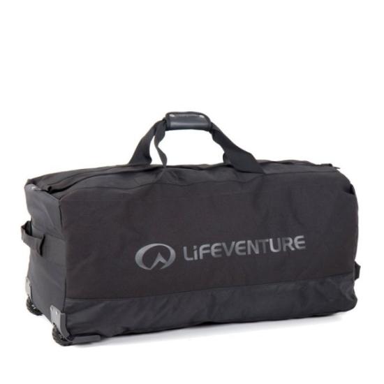Prekės „Krepšys Lifeventure Expedition Duffle Wheels 120L - Juoda“ paveikslėlis