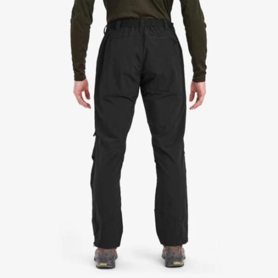 Prekės „Vyriškos prailgintos kelioninės kelnės Montane Terra Pants Long Leg - Juoda, 36“ paveikslėlis