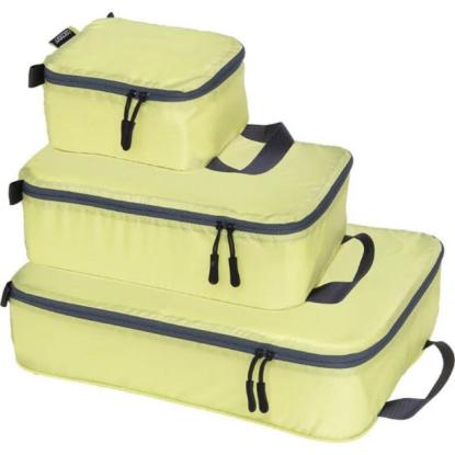 Prekės „Daiktų pakavimo rinkinys COCOON Packing Cube Set - Birch - Sunny Lime“ paveikslėlis