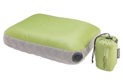 Prekės „Kelioninė pagalvėlė COCOON Air Core Pillow Ultralight - Žalia, L“ paveikslėlis