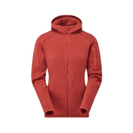 Prekės „Moteriškas džemperis Rab Ryvoan Hoody Wmns - Raudona, XS“ paveikslėlis
