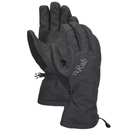 Prekės „Moteriškos pirštinės RAB Storm Gloves Wmns - Juoda, L“ paveikslėlis