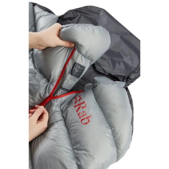 Prekės „Pūkinis miegmaišis Rab Mythic Ultra Modular 120 - Kairėje“ paveikslėlis