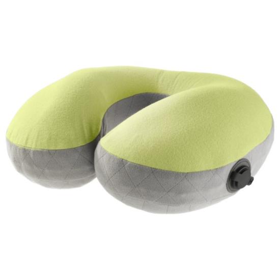 Prekės „Kelioninė pagalvėlė COCOON Air-Core Neck Pillow Ergonomic Microfiber - Žalia“ paveikslėlis