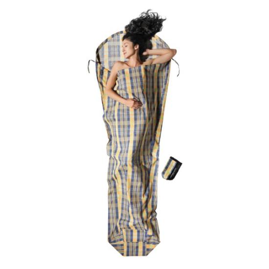 Prekės „Miegmaišio įdėklas COCOON MummyLiner 100% Cotton-Flannel - Coast Lines“ paveikslėlis