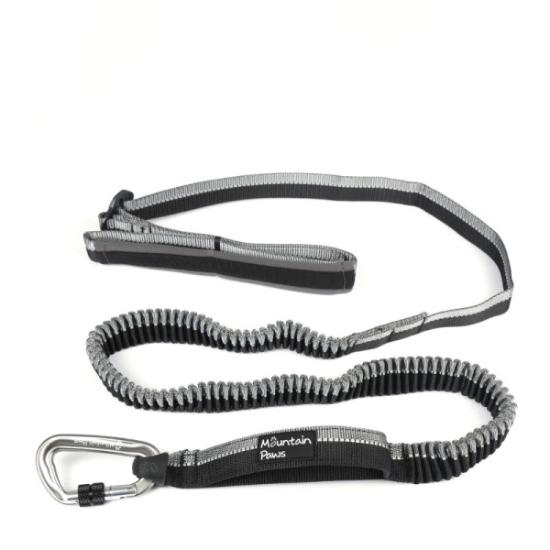 Prekės „Šunų pavadėlis Mountain Paws Shock Absorber Dog Lead - Juoda“ paveikslėlis