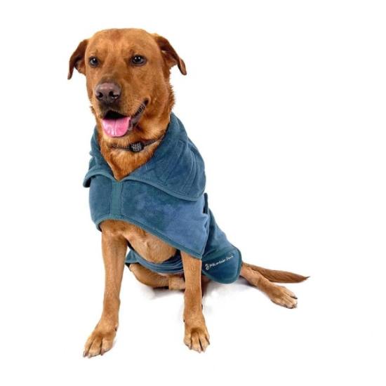 Prekės „Šunų chalatas Mountain Paws Dog Robe - Mėlyna, L“ paveikslėlis