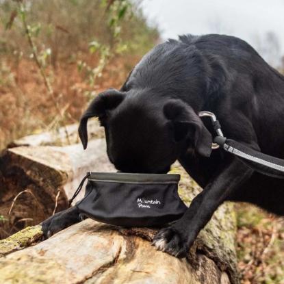 Prekės „Dubenėlis šunų maistui Mountain Paws Collapsible Dog Food Bowl - Juoda“ paveikslėlis