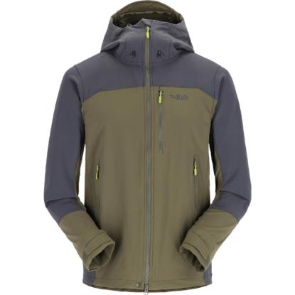 Prekės „Vyriška striukė Rab Scimitar Jacket - Chaki, M“ paveikslėlis