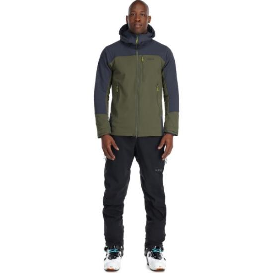 Prekės „Vyriška striukė Rab Scimitar Jacket - Chaki, M“ paveikslėlis